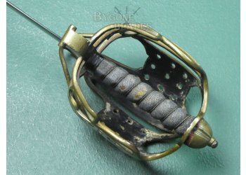 Scottish 19th Century Basket Hilted Broadsword. #2311021 #12
