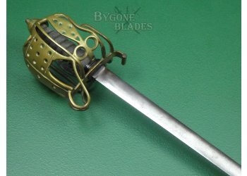 Scottish 19th Century Basket Hilted Broadsword. #2311021 #7