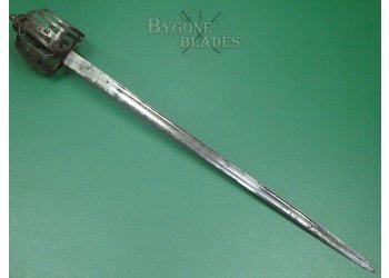 Culloden Period Basket Hilted Backsword. Circa 1740. #1