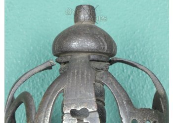 Culloden Period Basket Hilted Backsword. Circa 1740. #10