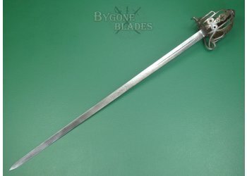 Scottish Highland Cavalry Officers Basket Hilted Broadsword 1800-1820. #2407020 #2