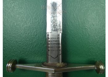 Scottish. Royal Scots 1828/1883 Pattern Cross Hilt Broadsword. Named Officer. #2312008 #11