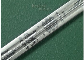 Scottish. Royal Scots 1828/1883 Pattern Cross Hilt Broadsword. Named Officer. #2312008 #15