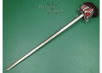 Scottish. Victorian Royal Scots Fusiliers Broadsword. Pillin. #2506003 #4