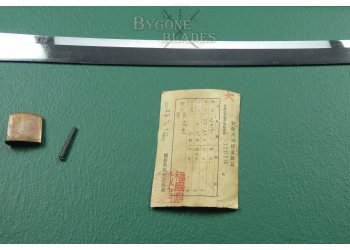 Shinto Period Signed Wakizashi Short Sword. Tadamitsu #9