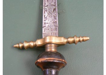Spanish Mid-19th Century Hunting Plug Bayonet #6