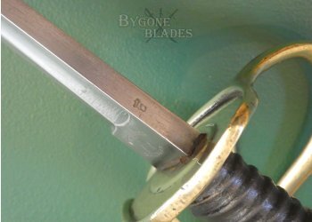 Swedish Model 1840 Cavalry Sabre. Solingen Made By Alex Coppel #12