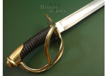 Swedish Model 1840 Cavalry Sabre. Solingen Made By Alex Coppel #9