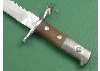 Swiss M1914 Schmidt-Rubin Saw-Back Bayonet. #2206011 #10