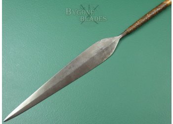 Zulu Broad Bladed Iklwa. Anglo-Zulu War Stabbing Spear. #2209019 #4