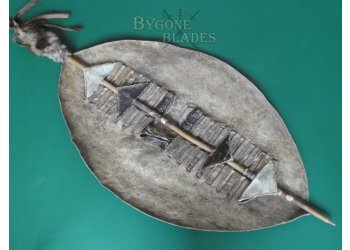 Zulu Cowhide Shield. Isihlangu. #2402005 #3