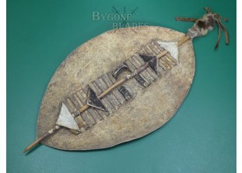 Zulu Cowhide Shield. Isihlangu. #2402005 #4