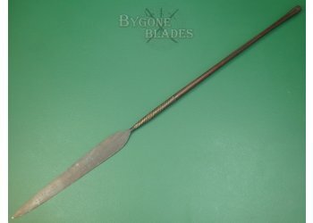 19th Century assegai. Zulu iklwa