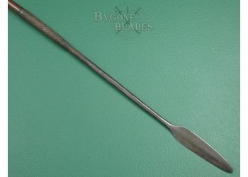 Zulu Isijula. Anglo-Zulu War Throwing Spear. Woven Wire. #2209017 #3