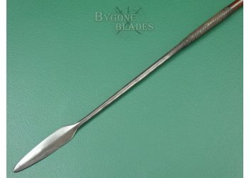 Zulu Isijula. Anglo-Zulu War Throwing Spear. Woven Wire. #2209017 #4