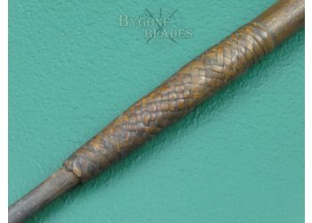 Zulu Isijula. Rare Barbed Zulu Throwing Spear. #2209015 #8