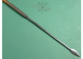 Zulu Isijula. Scarce Zulu Leaf Blade Throwing Spear. #2209007 #3