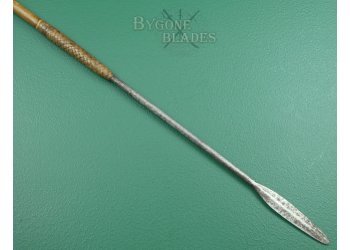 Zulu Isijula. Zulu Warrior Throwing Spear Circa 1870 #3