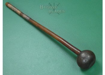 Zulu Iwisa. Rare Faceted Zulu Knobkerrie. #2403008 #3